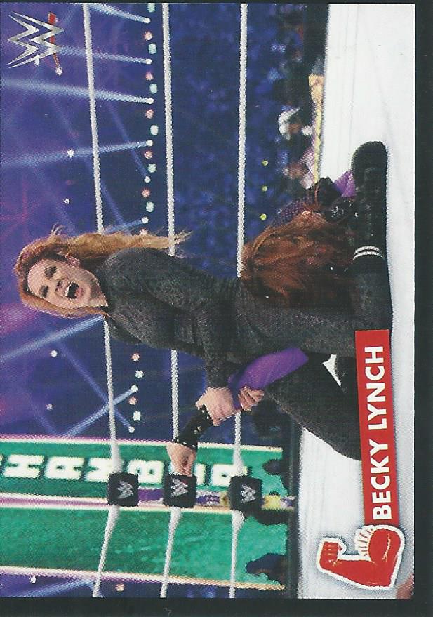 WWE Panini 2022 Sticker Collection Becky Lynch #269