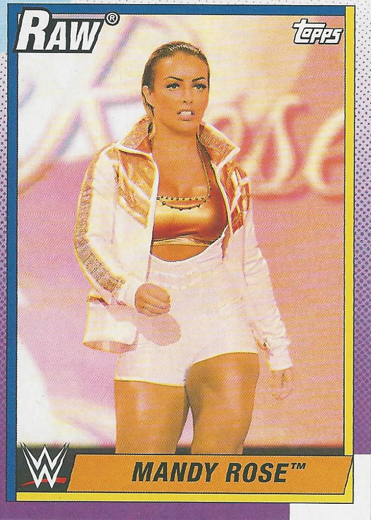 WWE Topps Heritage 2021 Mandy Rose #26