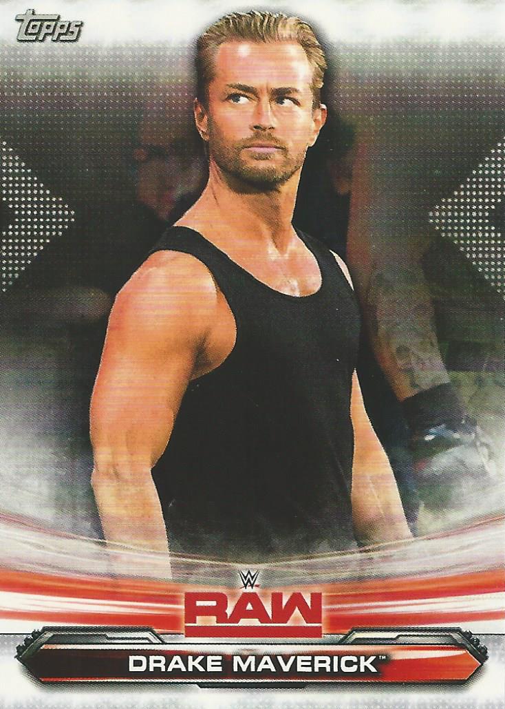 WWE Topps Raw 2019 Drake Maverick #26