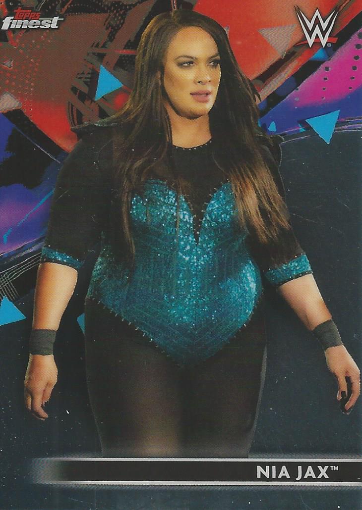 WWE Topps Finest 2021 Nia Jax #26