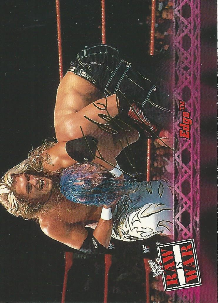 WWF Fleer Raw 2001 Edge #26