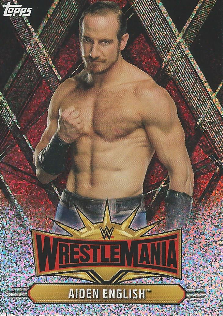 WWE Topps Champions 2019 Aiden English WM-26 trading card PW Catalog