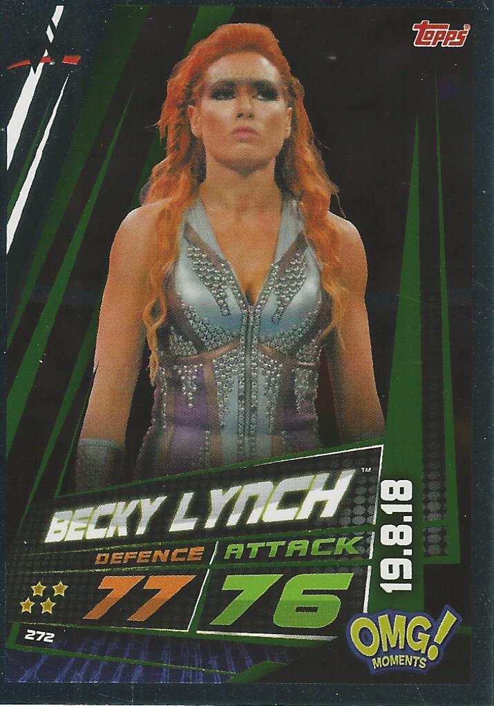 WWE Topps Slam Attax Universe 2019 Becky Lynch #272