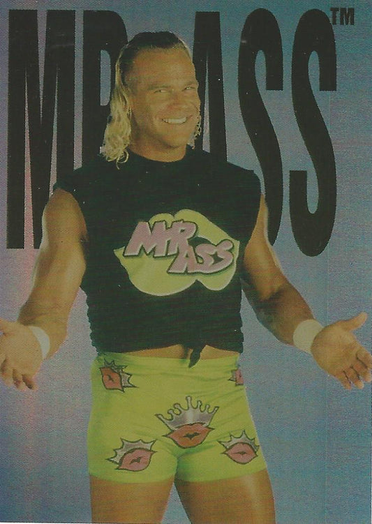 WWF No Mercy 2000 Billy Gunn C6 trading card PW Catalog