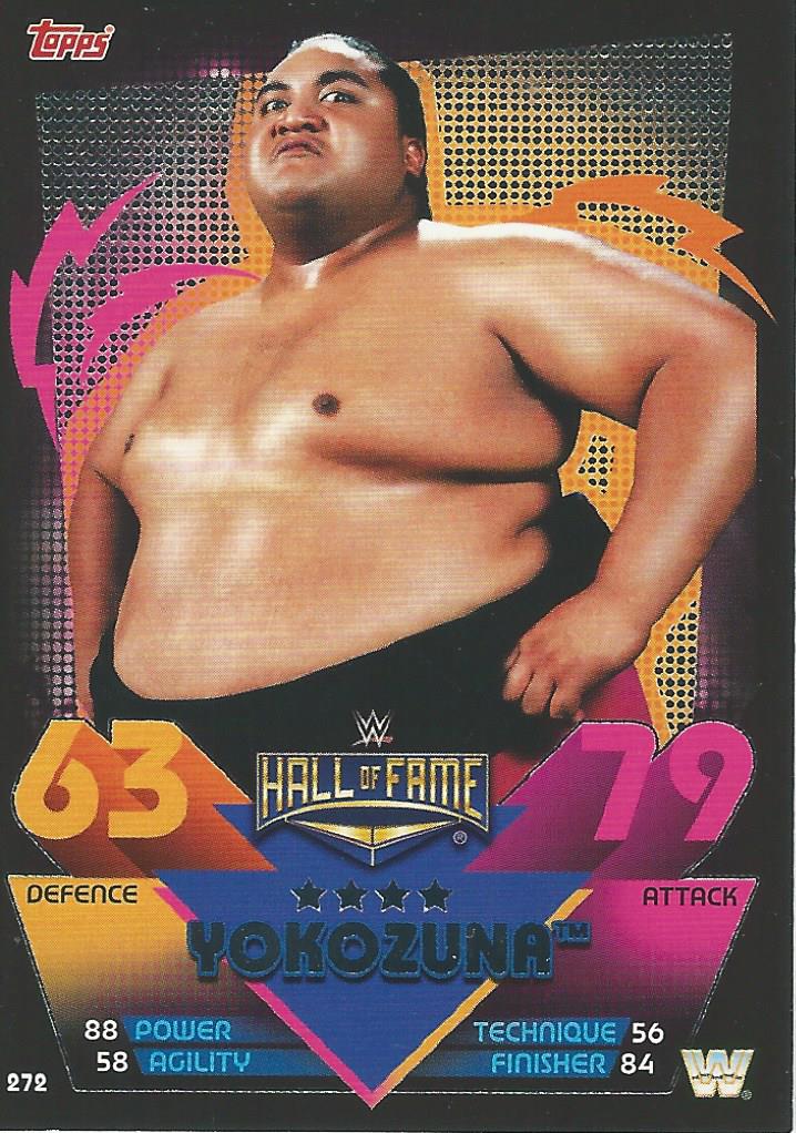 WWE Topps Slam Attax Reloaded 2020 Yokozuna #272