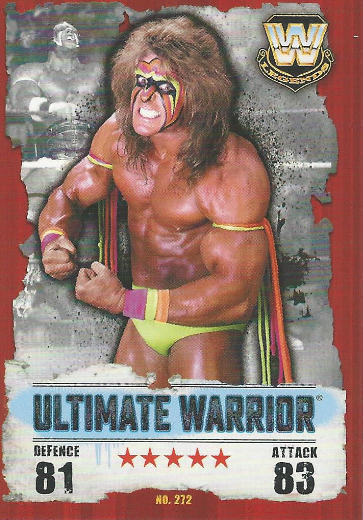 WWE Topps Slam Attax Takeover 2016 Ultimate Warrior #272