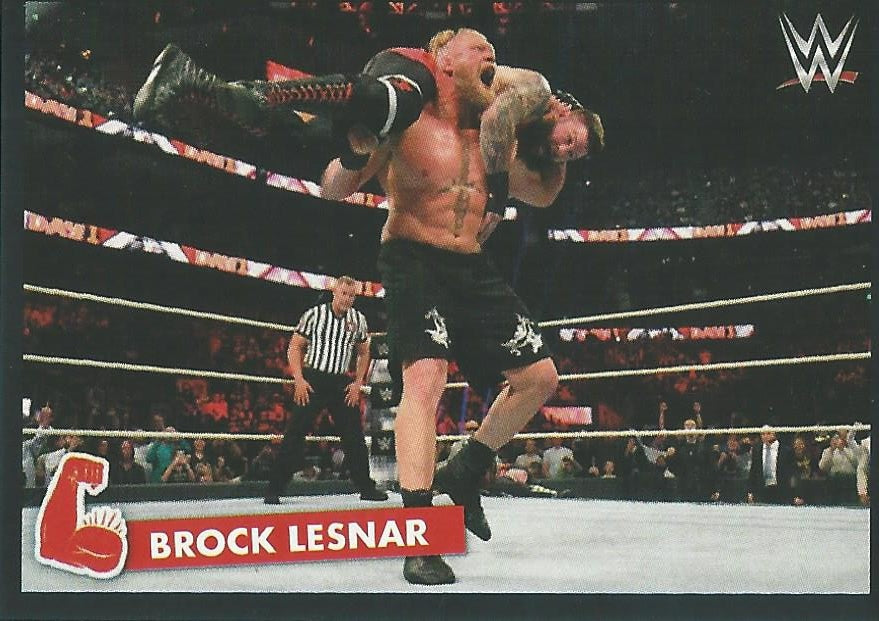 WWE Panini 2022 Sticker Collection Brock Lesnar #274
