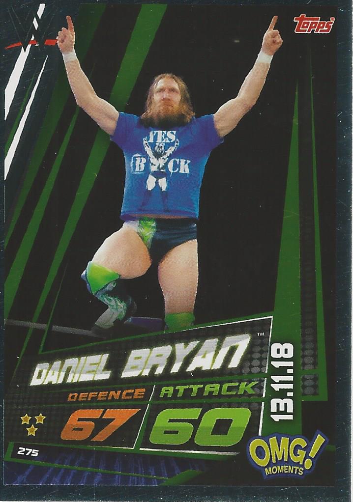 WWE Topps Slam Attax Universe 2019 Daniel Bryan #275