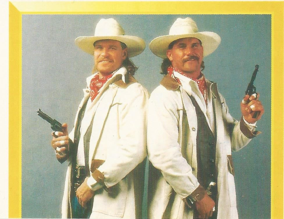 WWF Merlin Sticker 1994 Smoking Gunns #279
