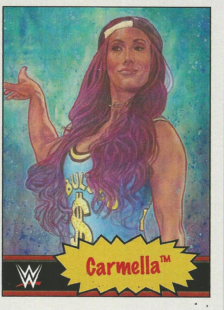 WWE Topps Living Set 2021 Carmella #27