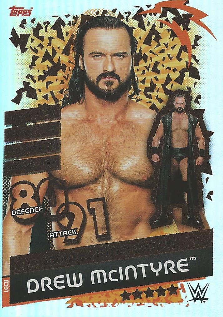 WWE Topps Slam Attax Reloaded 2020 Drew McIntyre LECB trading card PW Catalog