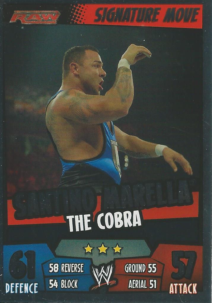 WWE Topps Slam Attax Rumble 2011 Santino Marella #27