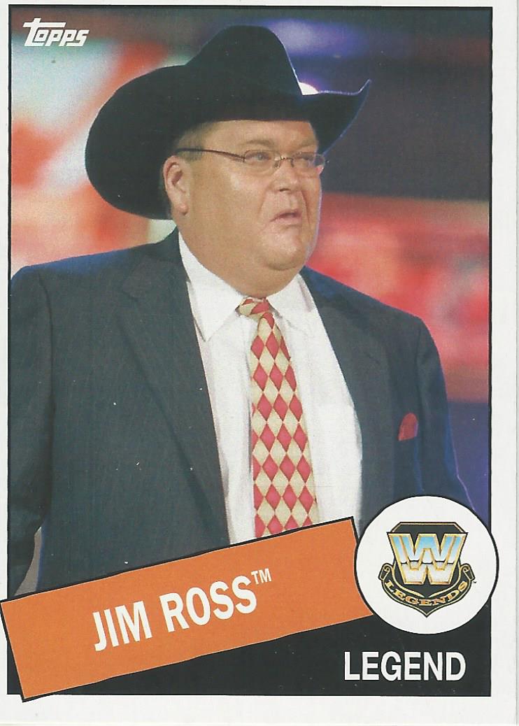 WWE Topps Heritage 2015 Jim Ross #27