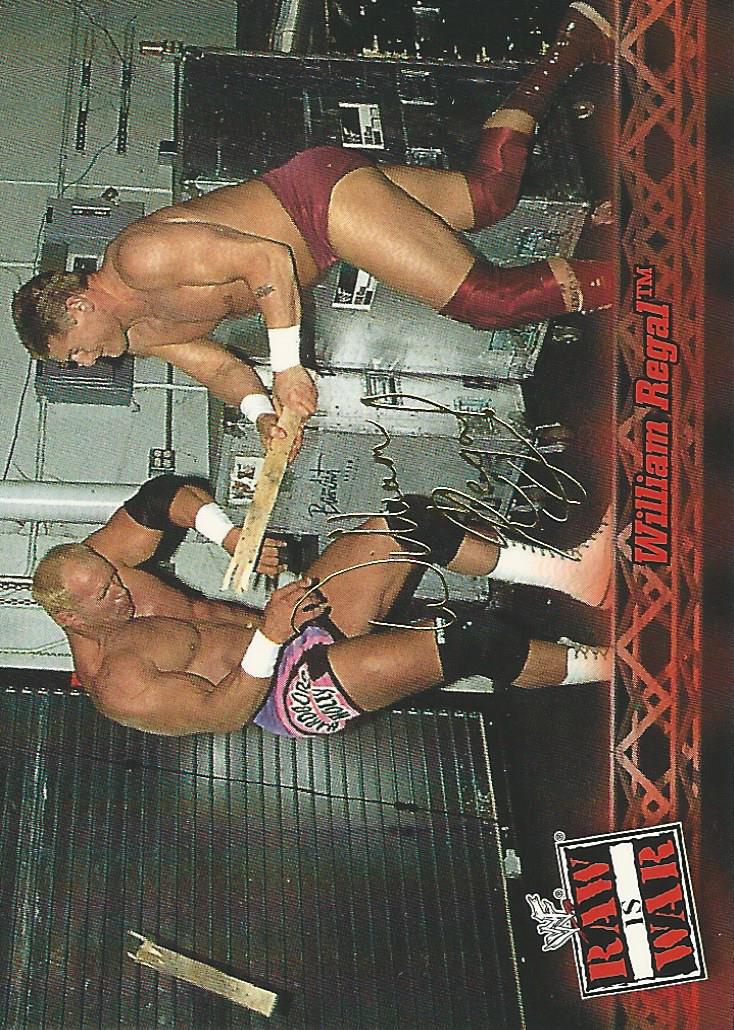 WWF Fleer Raw 2001 William Regal #27