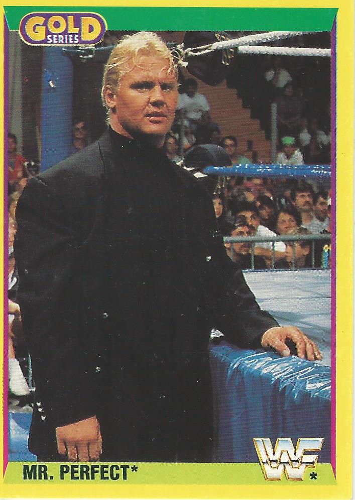 WWF Merlin Gold Series 2 1992 Mr Perfect #27