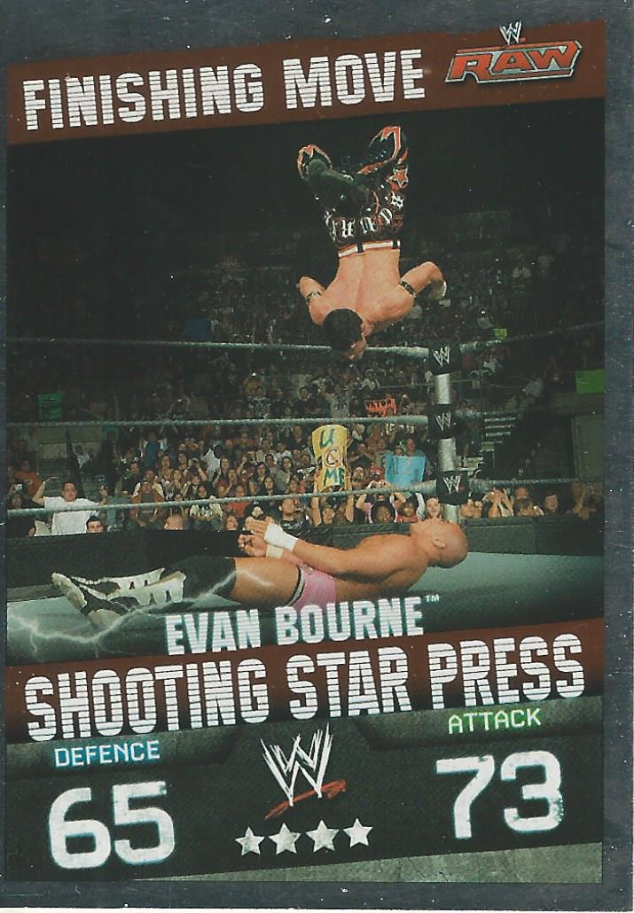 WWE Topps Slam Attax Evolution 2010 Evan Bourne #27