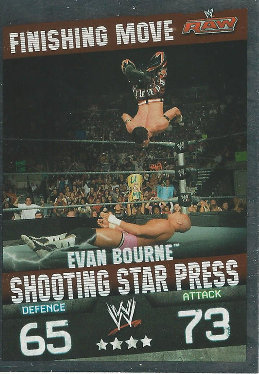 WWE Topps Slam Attax Evolution 2010 Evan Bourne #27
