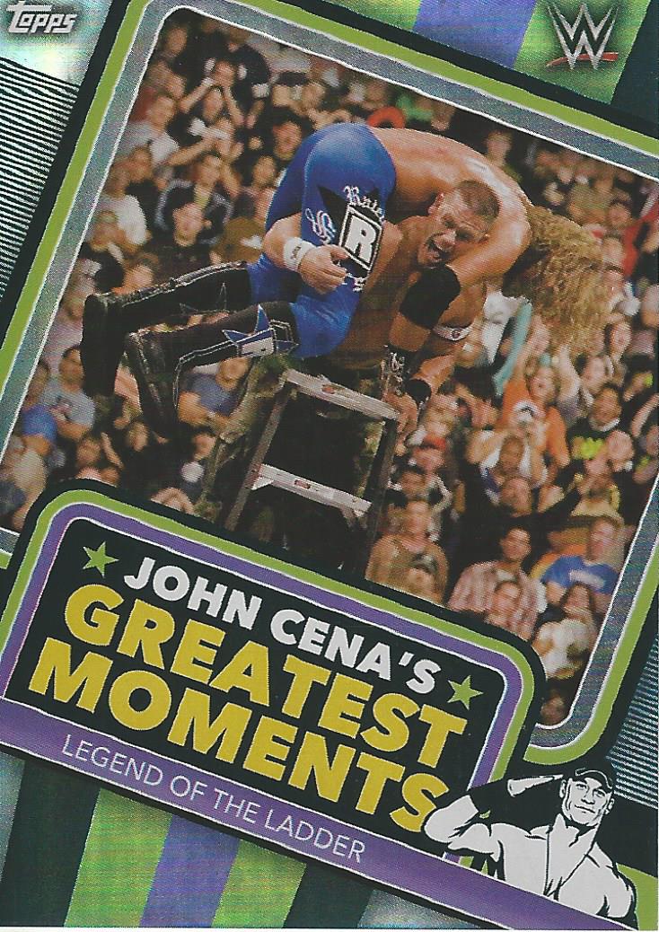 Topps WWE Superstars 2021 John Cena JC2 trading card PW Catalog
