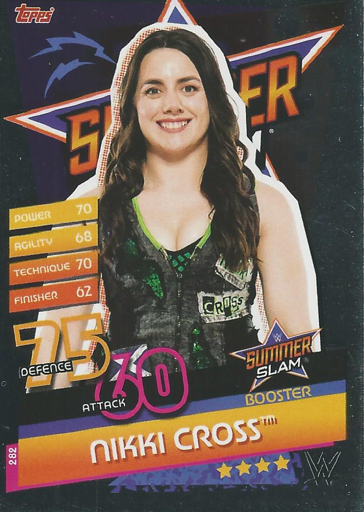 WWE Topps Slam Attax Reloaded 2020 Nikki Cross #282