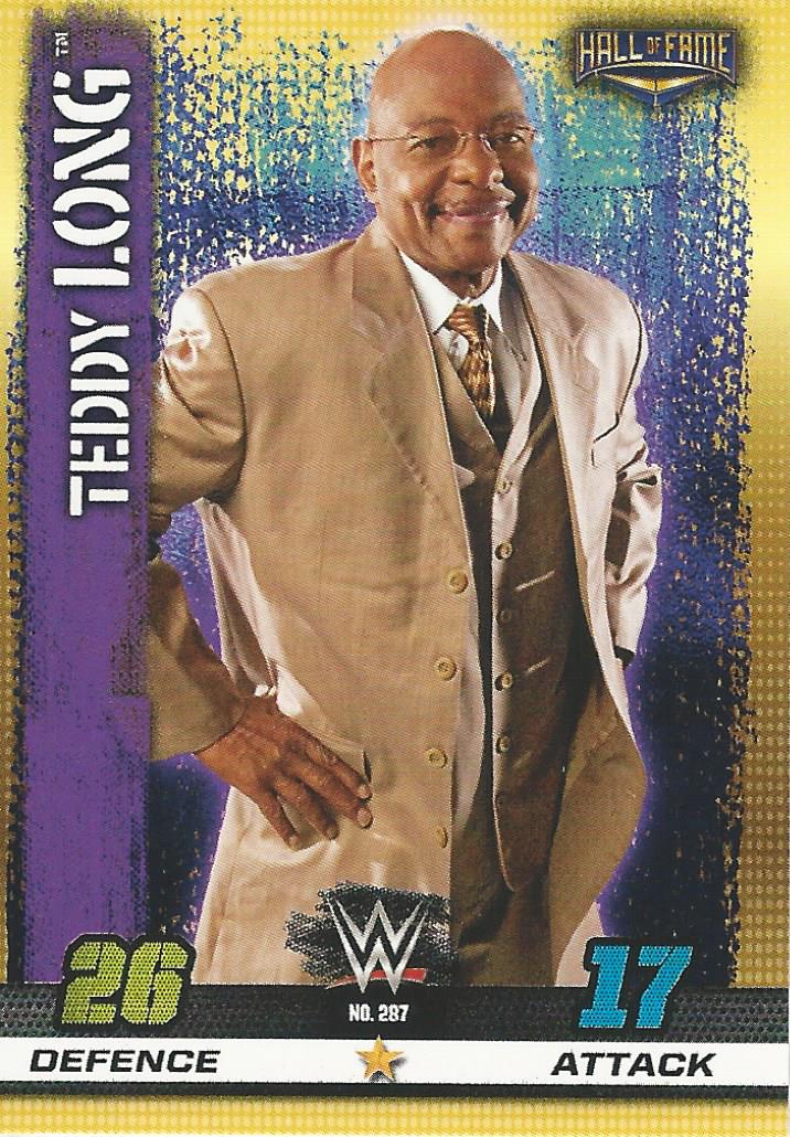 WWE Topps Slam Attax 10th Edition 2017 Teddy Long #287