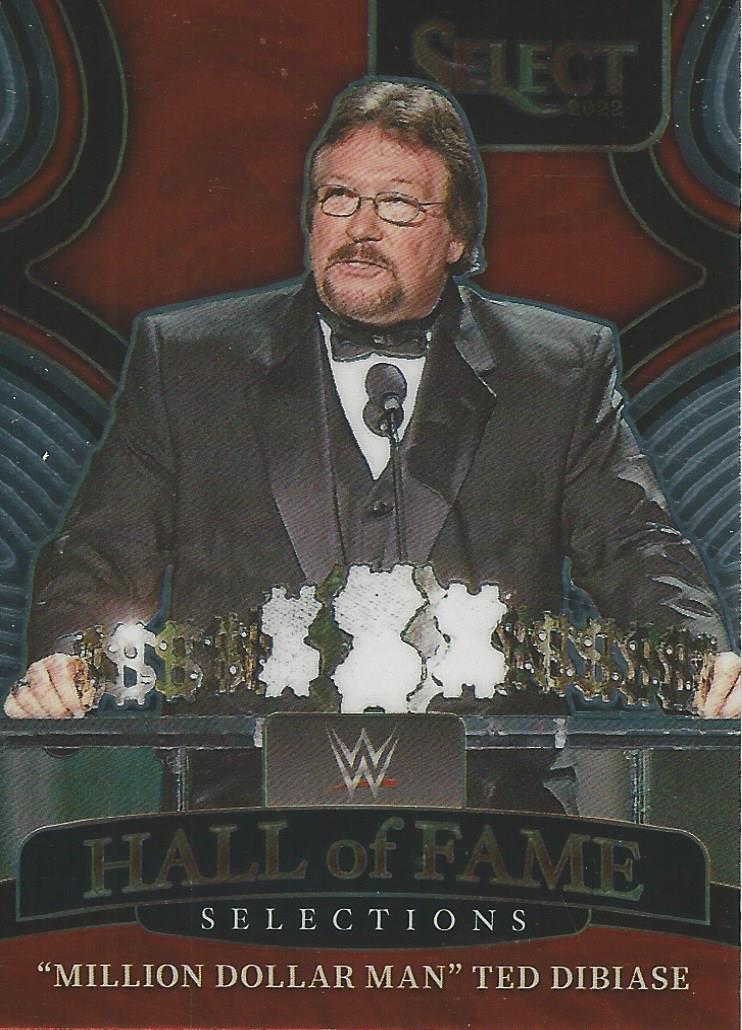 WWE Panini Select 2022 Million Dollar Man Ted Dibiase Hall of Fame #20