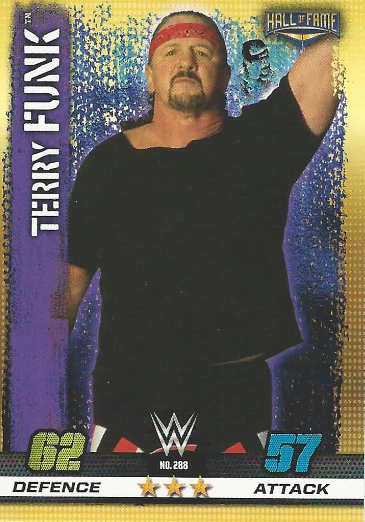 WWE Topps Slam Attax 10th Edition 2017 Terry Funk #288