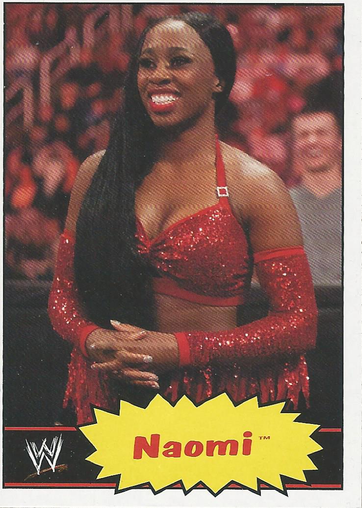 WWE Topps Heritage 2012 Naomi #28