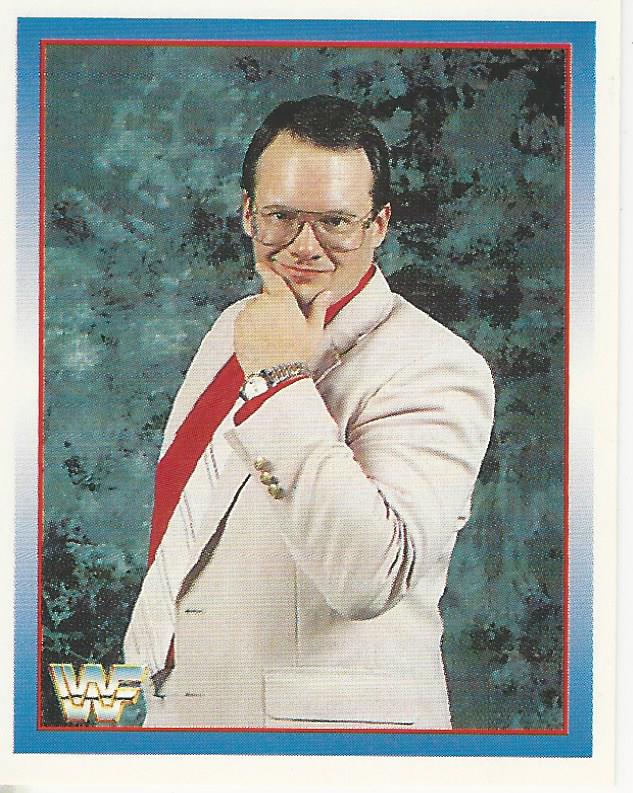 WWF Merlin Stickers 1995 Jim Cornette #292