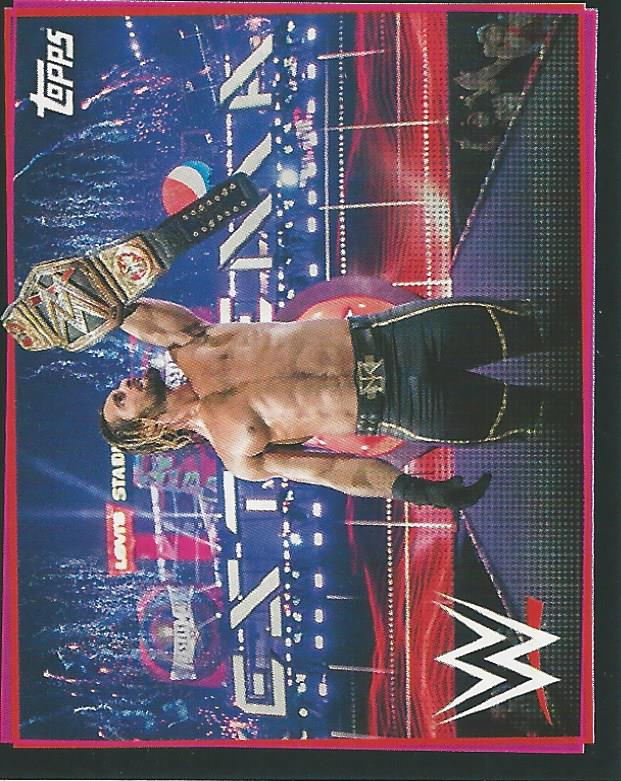 WWE Topps Road to Wrestlemania Stickers 2021 Seth Rollins #293