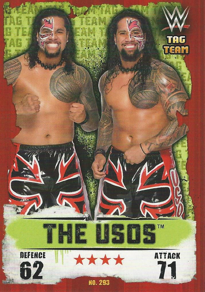 WWE Topps Slam Attax Takeover 2016 The Usos #293