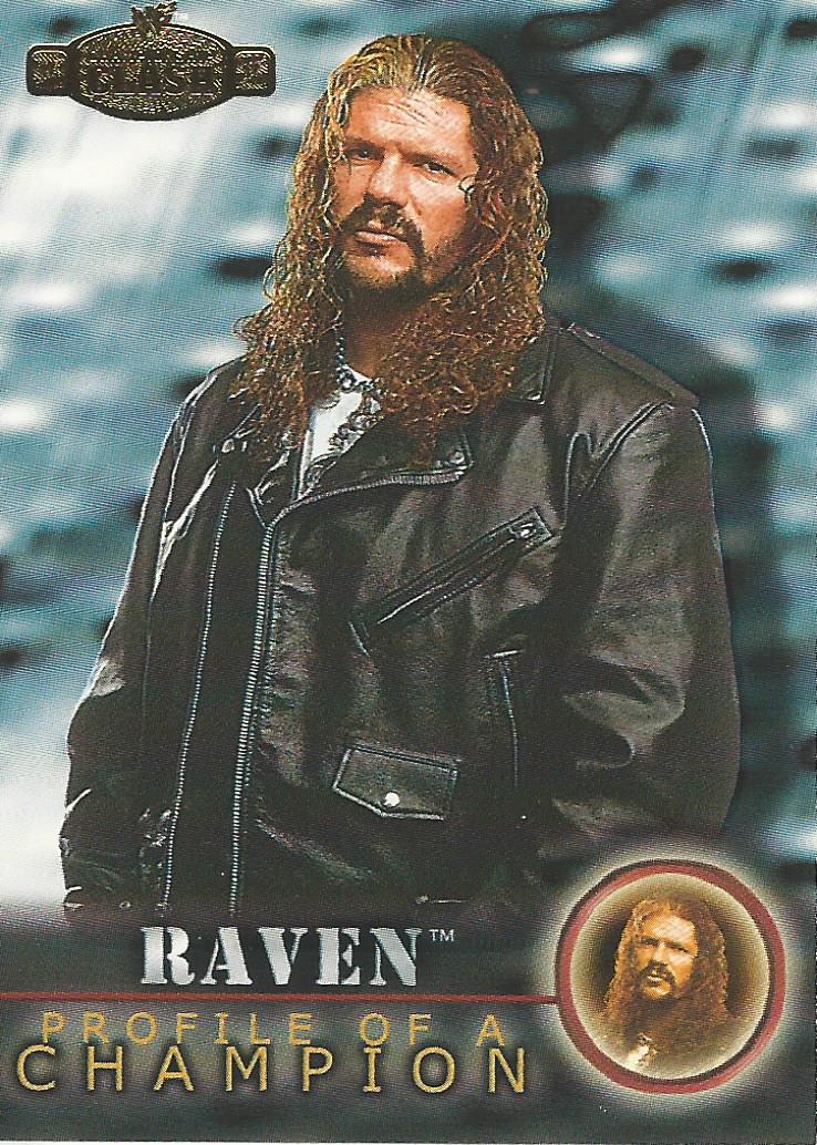 WWF Fleer Championship Clash 2001 Raven #57