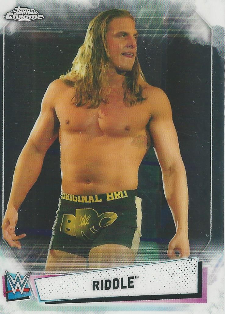 WWE Topps Chrome 2021 Riddle #29