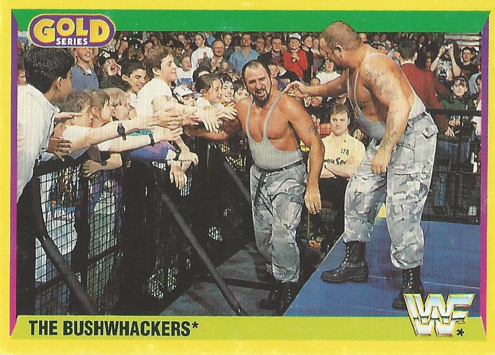 WWF Merlin Gold Series 2 1992 Bushwhackers #29