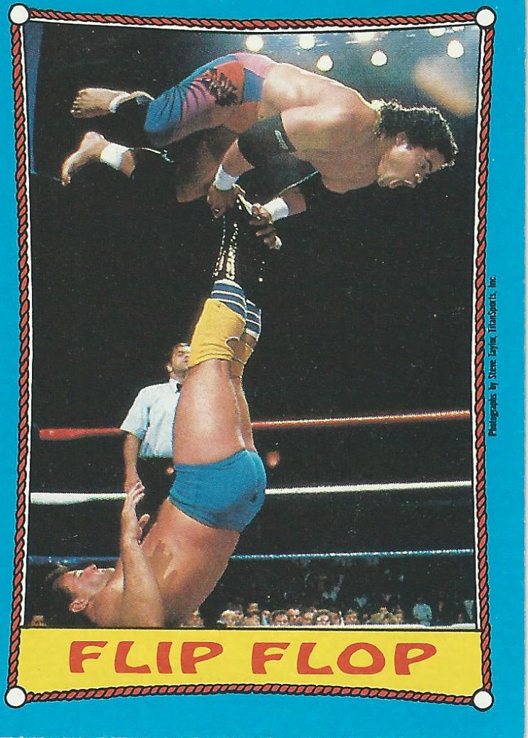 Topps WWF Wrestling Cards 1987 Rougeau Brothers #29