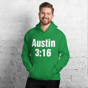 Stone Cold Steve Austin "3:16" Pullover Hoodie Sweatshirt
