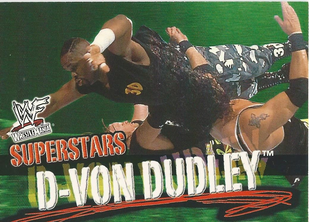 WWF Fleer WrestleMania 2001 D-Von Dudley #2