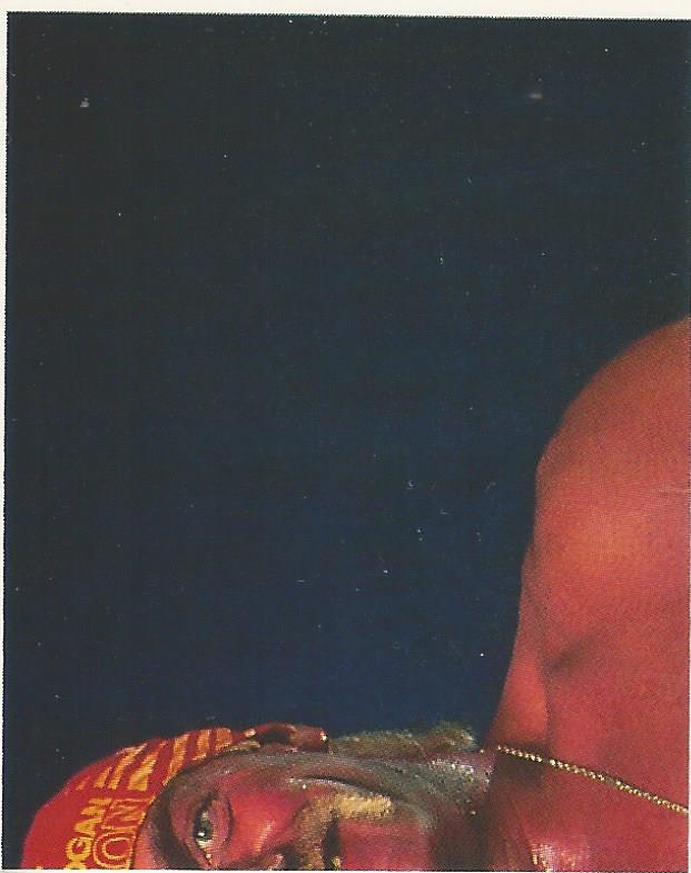 WWF Merlin Stickers 1991 Hulk Hogan #2