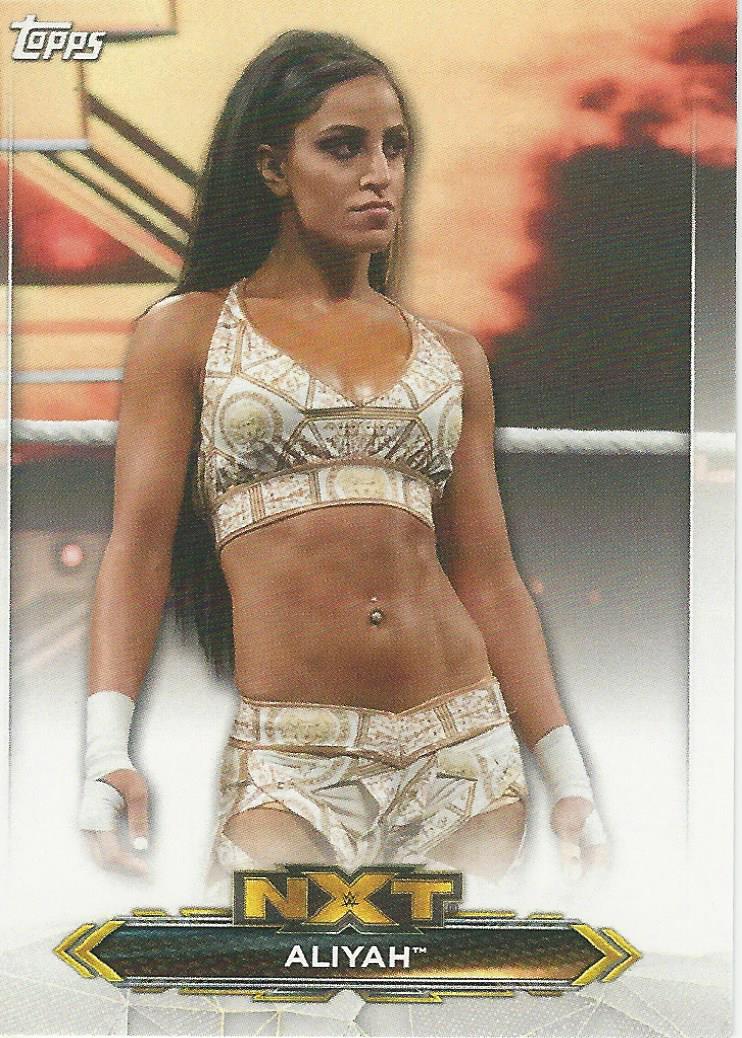 WWE Topps NXT 2020 Aliyah #2