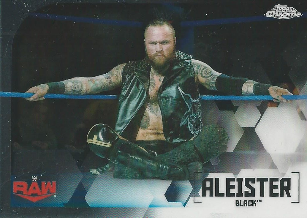 WWE Topps Chrome 2020 Aleister Black #2