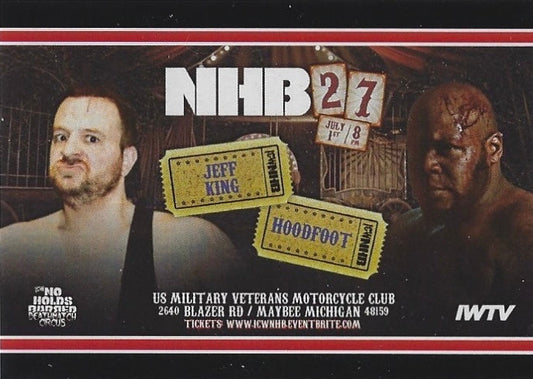 NHB27 – Jeff King vs. Hoodfoot