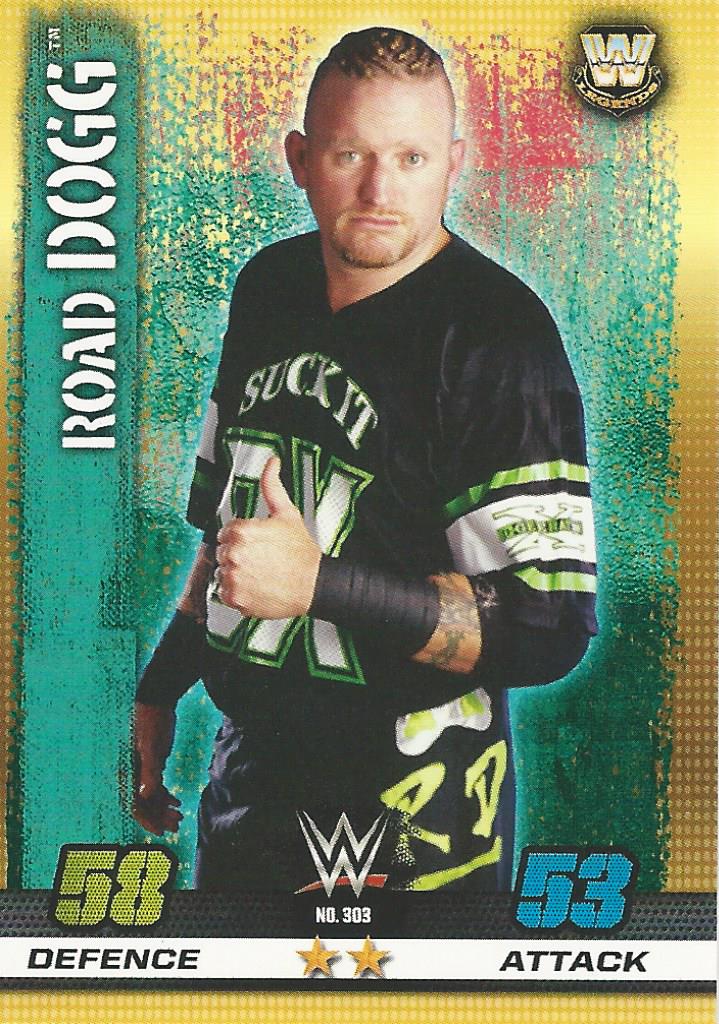 WWE Topps Slam Attax 10th Edition 2017 Road Dogg #303