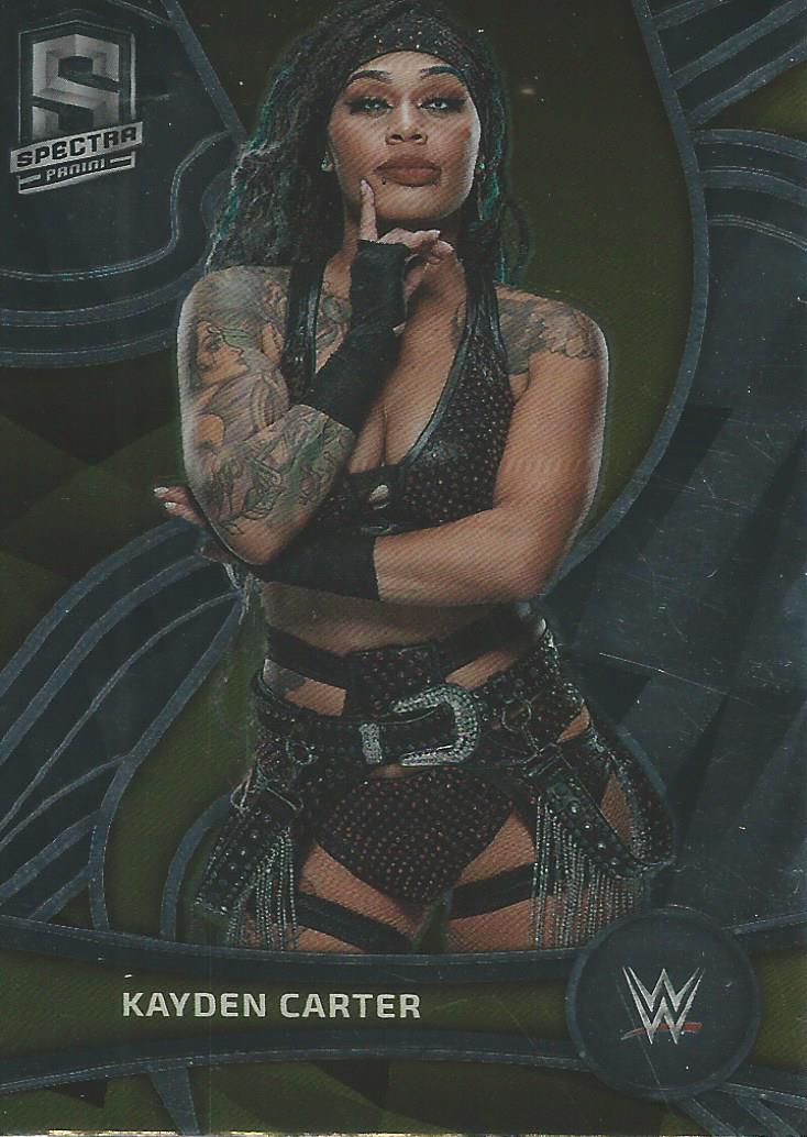 WWE Panini Chronicles 2022 Kayden Carter #387