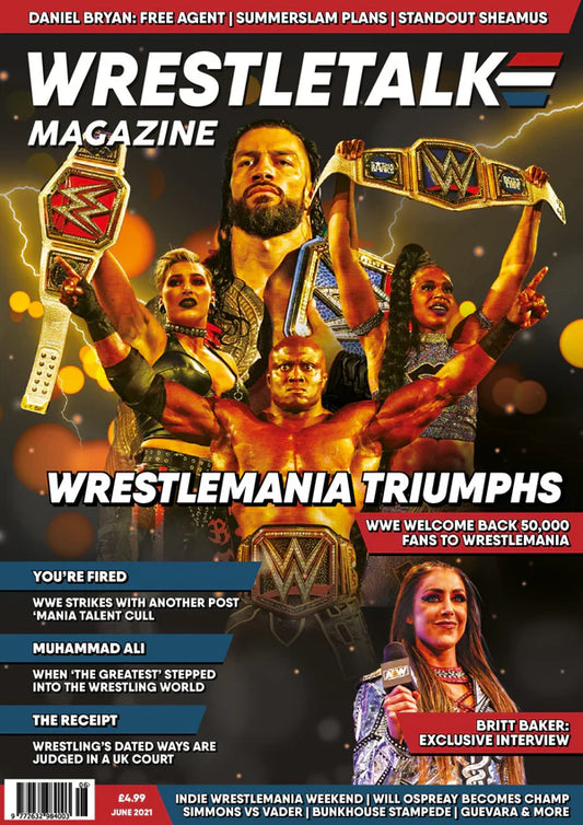 WrestleTalk Magazine Issue 30 June 2021 Magazine PWcatalog