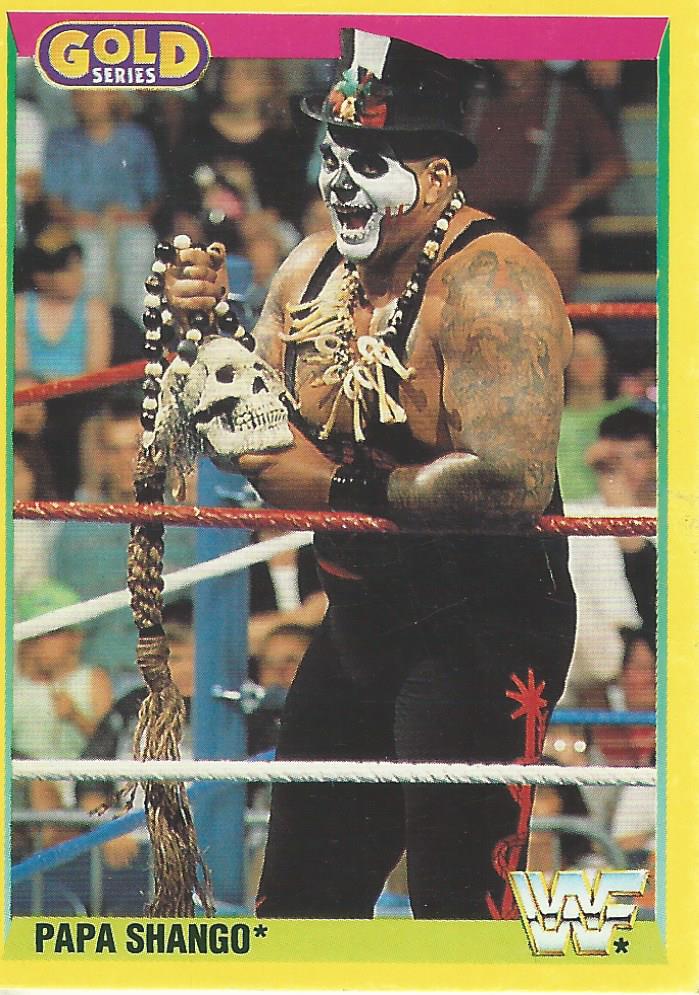WWF Merlin Gold Series 2 1992 Papa Shango #30