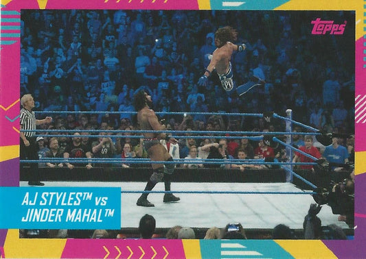 WWE Topps Best of British 2021 AJ Styles