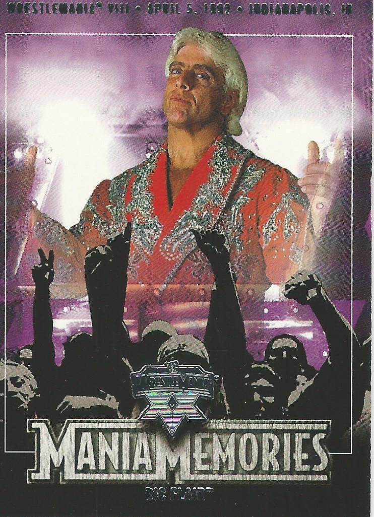 WWE Fleer Road to Wrestlemania XX 2004 Ric Flair #75