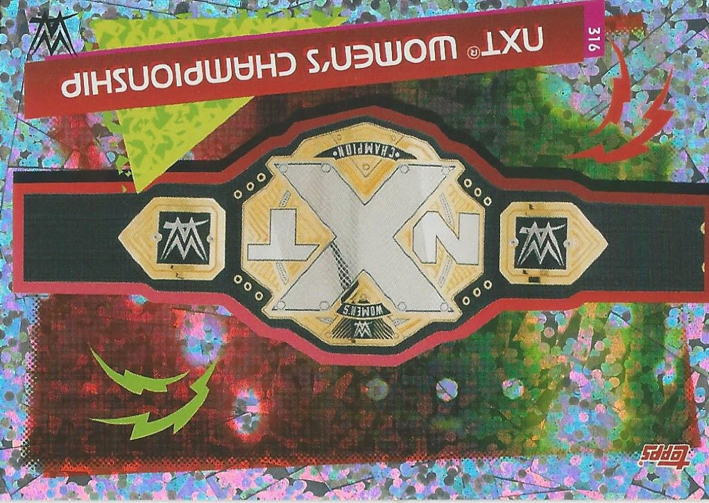 WWE Topps Slam Attax Reloaded 2020 NXT Womens Championship #316
