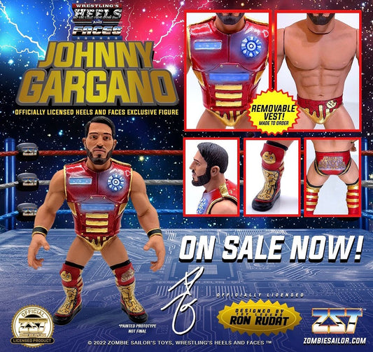 Zombie Sailor's Toys Wrestling's Heels & Faces Johnny Gargano Action & Toy Figures PWcatalog