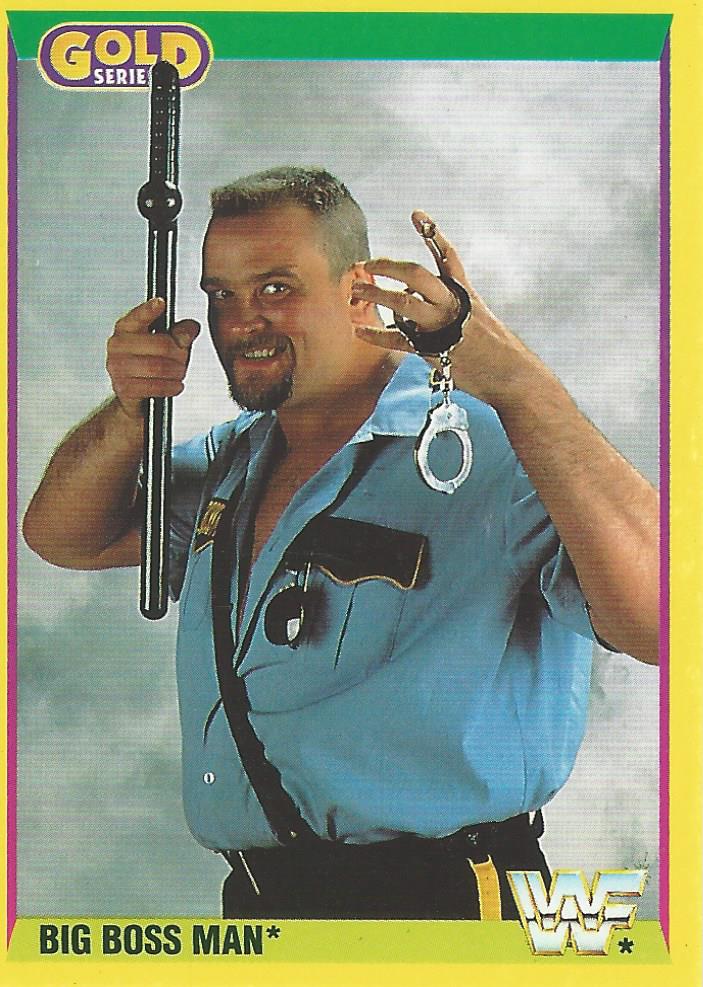 WWF Merlin Gold Series 2 1992 Big Boss Man #31