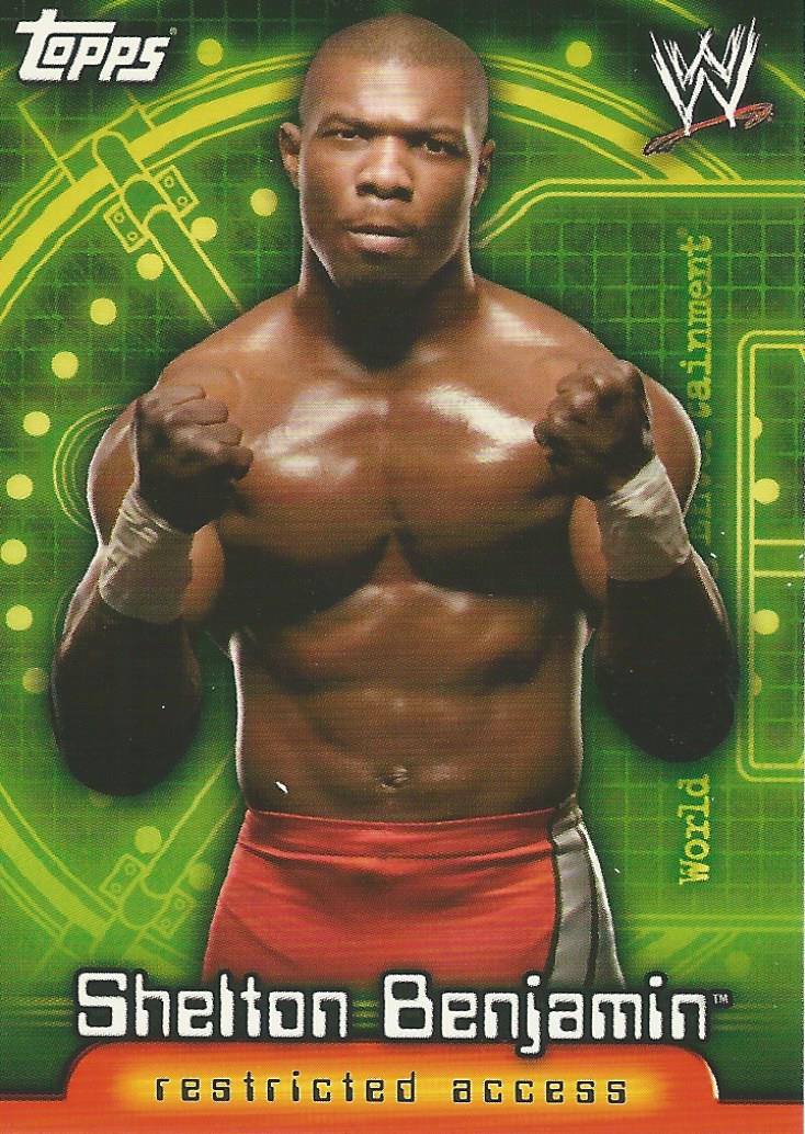 WWE Topps Insider 2006 Shelton Benjamin #31